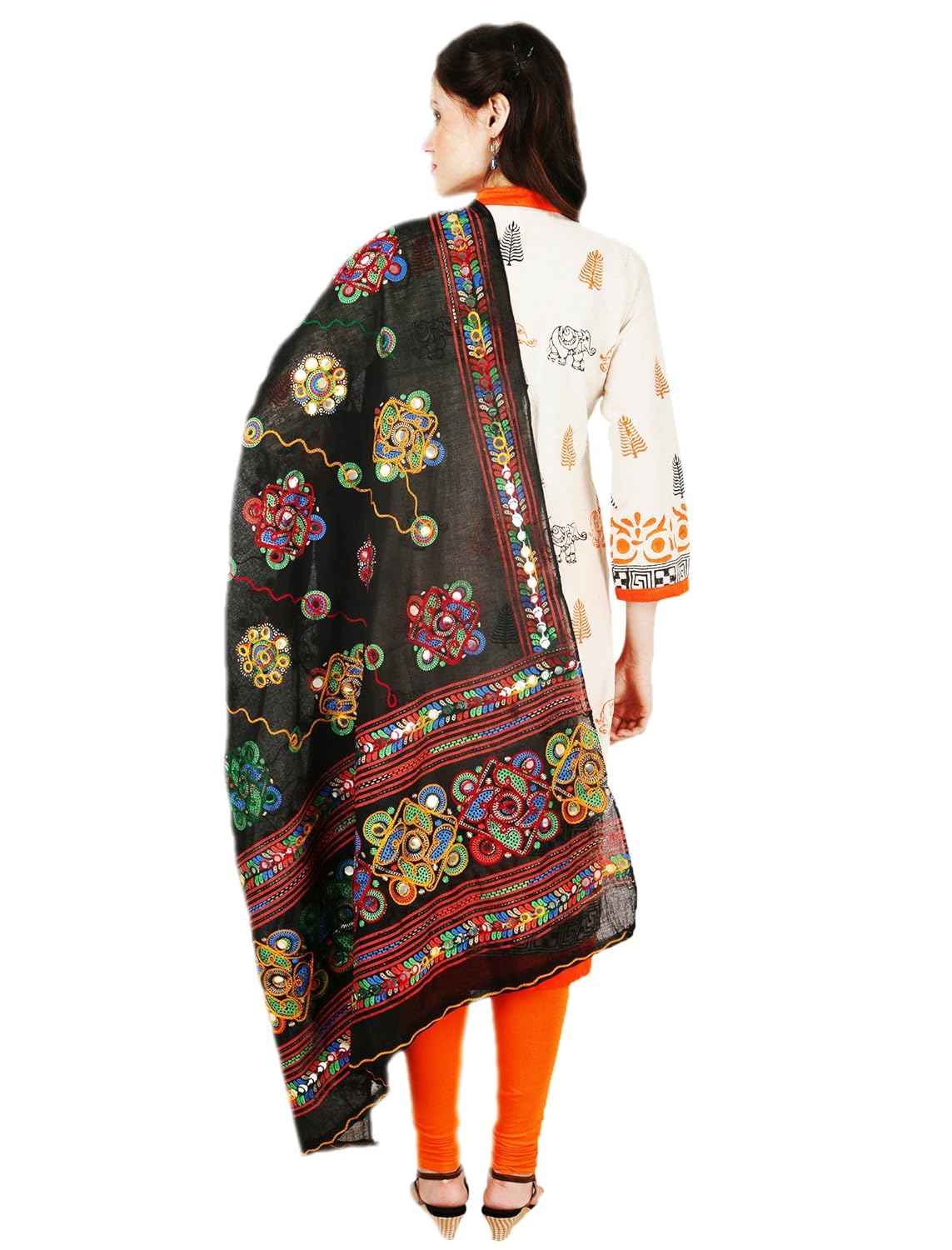 vastraa fusion women's cotton dupatta