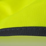 StickersWall Personalised Hi Vis Vest Custom Printed Yellow XLarge Reflective view 6