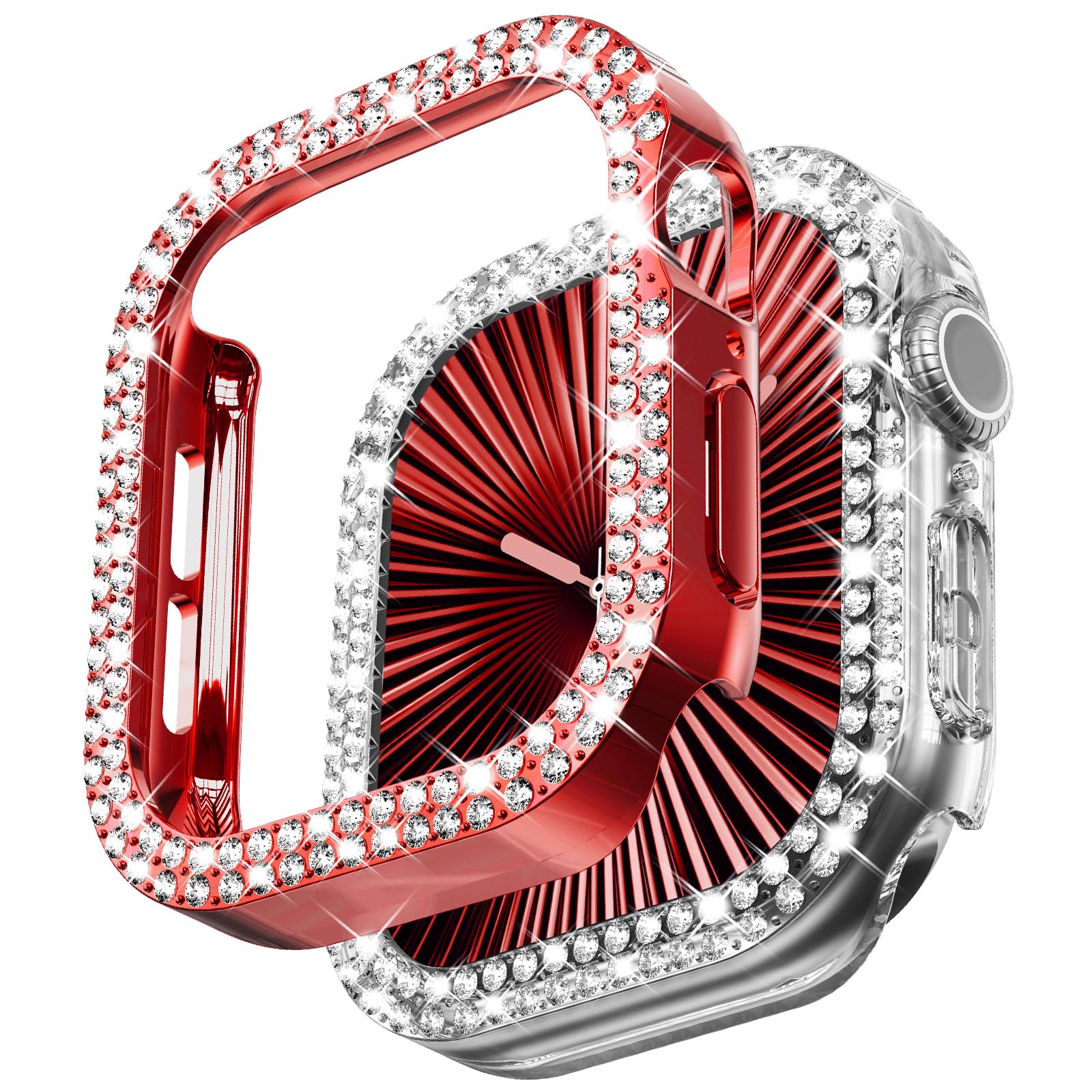 Wingle 2 Pack Bling Case for Apple Watch Series 10