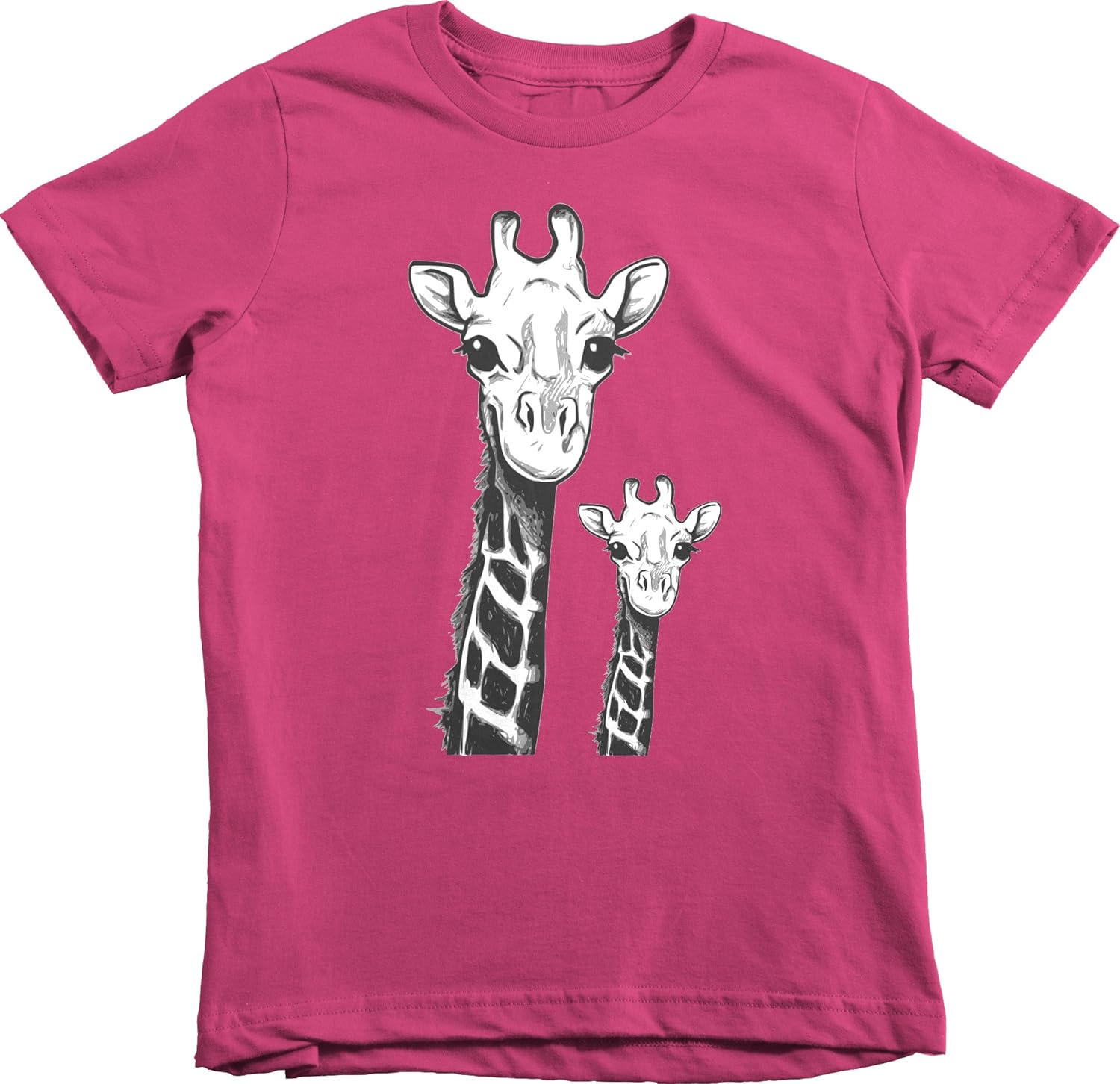 Girls Giraffes Premium T Shirt 3962 Jznovelty