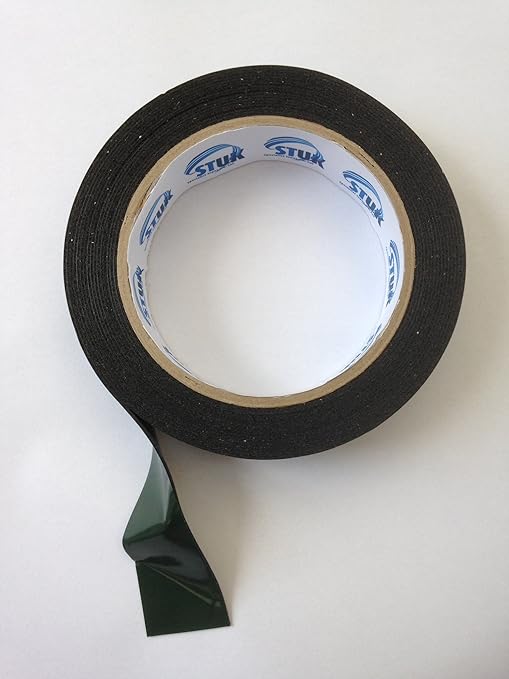 Black Double Sided Foam Tape 25mm x 4mtr Automotive Grade Number Plates