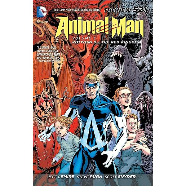 ANIMAL MAN 全5巻セット New52 英語版 Animal Man Vol. 5: Evolve or Die! (The New 52) (Animal Man: The