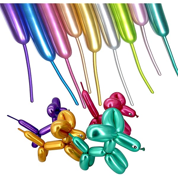 5-Piece Balloon Tie Tool Set - Colorful Knotting Tools For Balloon Columns & Arches