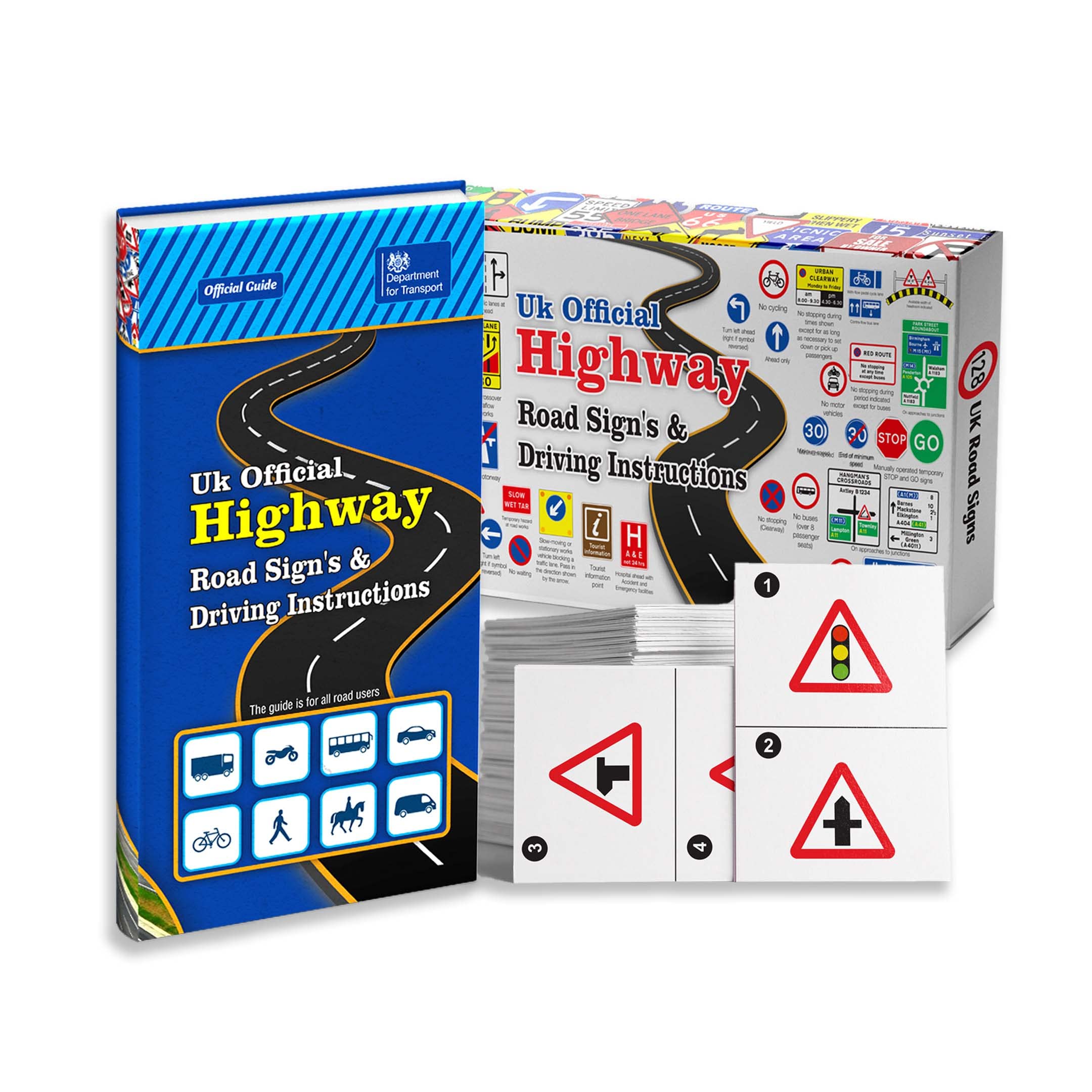 Driving Theory Test 2026 Book UK DVLA – Theory Test Flash Cards | Highway Code Book 2026 UK Revision Kit | Learner Driver Study Guide | 16th & 17th Birthday Gifts for Boys & Girls