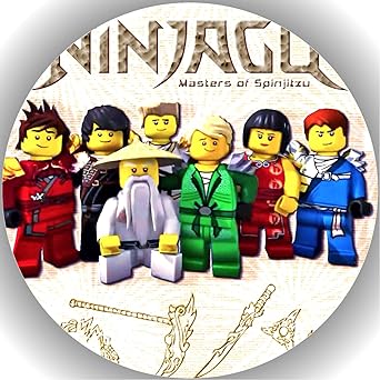 Fondant Tortenaufleger Tortenbild Geburtstag Ninjago T17