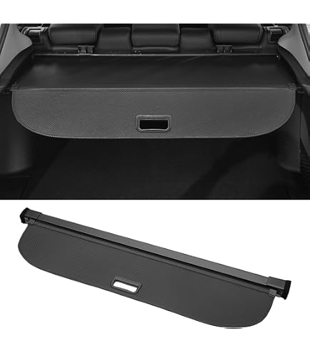 Powerty Retractable Cargo Cover For Audi Q5 2009-2017 — Trunk Security Shade, Black, Load-Bearing Design - View #7