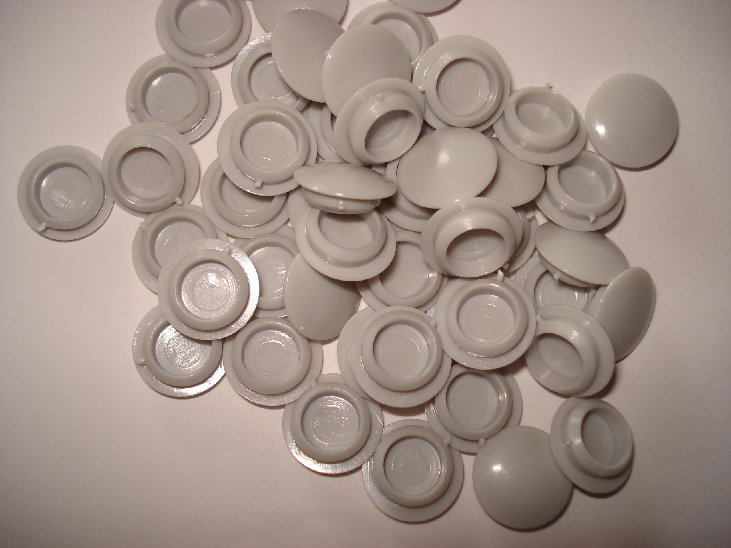 SUKI HARDWARE 10MM COVER CAPS GREY FOR 10MM DIA HOLE