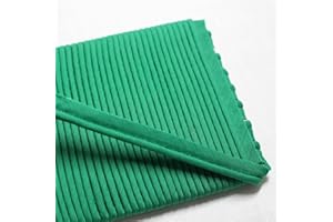 laceking2013 Premium Quality 16yards Crafts Maxi Piping Trim, 0.5 Inches Wide Single Fold Bias Tape, Welting Cord, Cotton Polyester Mixed for Sewing, Trimming, Upholstery (Green)