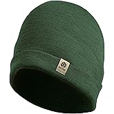 Bush Edge 100% Merino Wool Cuff Beanie Hat