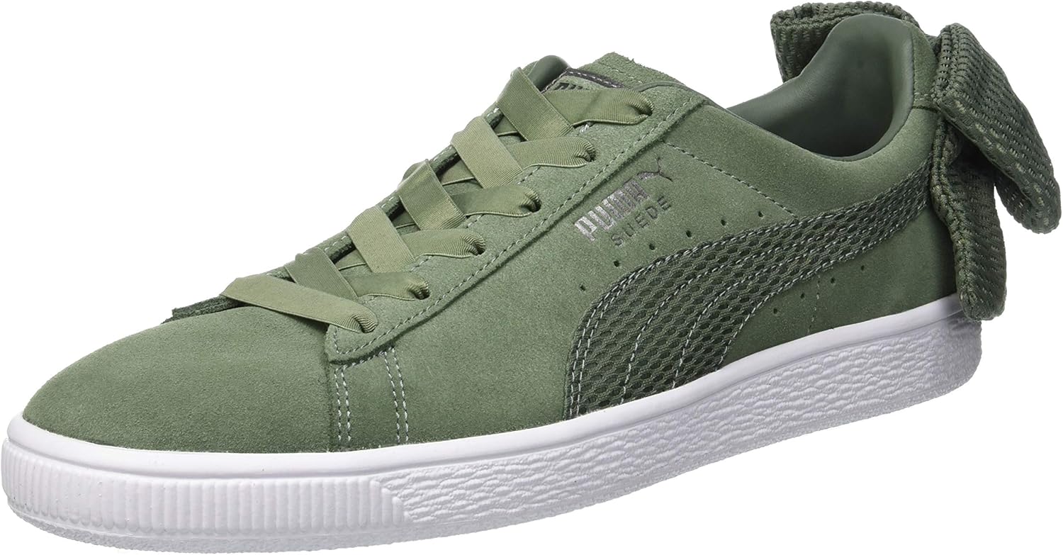 PUMA Suede Bow Uprising WN's Zapatillas de ca?�a Baja para Mujer: Amazon.com.mx: Ropa, Zapatos y 