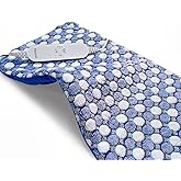 Pasonio Full Weighted Heating Pad for Back Pain & Cramps Relief - 2.3lb Heat Pad, 12 Heating Levels, 8 Timer Settings, Hot Heated Pad, Holiday Gifts for Women Men Mom Dad- (XL 12"x24" Blue) - PYQ0L