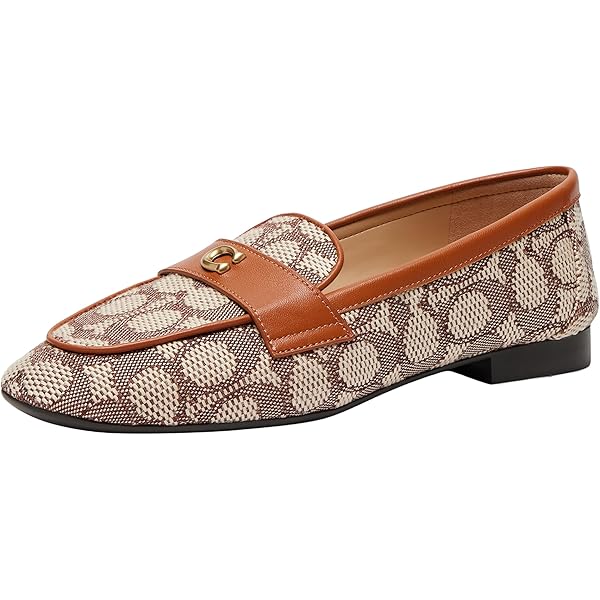 Amazon.com | Coach Men's Sculpt C Signature Loafer, Oak, 10