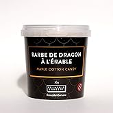 Maple Mini Cotton Candy Made from 100% Pure Maple Syrup – Perfect Maple Treat for Parties and Dessert Decoration Pack of 1