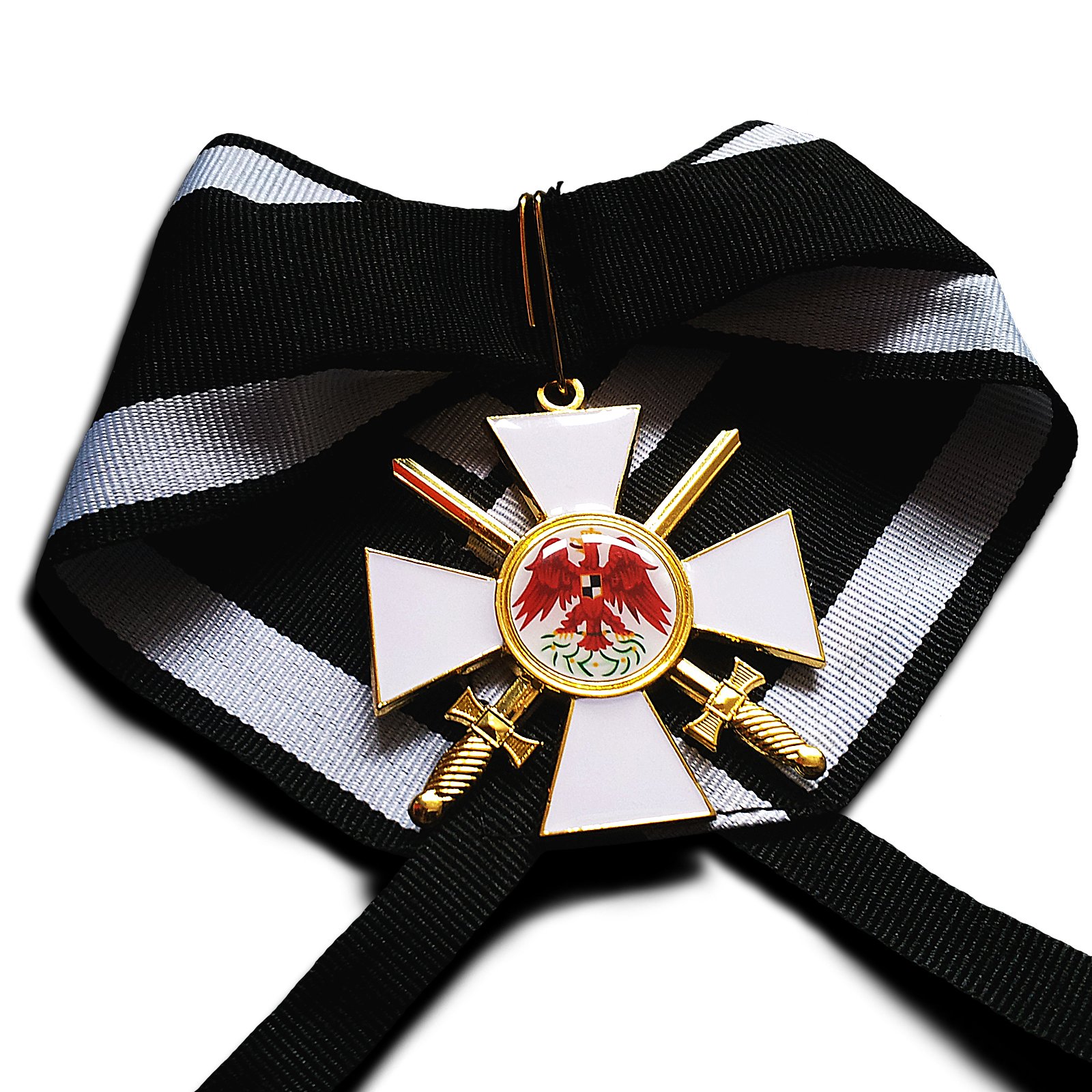 Order of the Red Eagle 2nd Class Prussia Military Medal WW1 German Replica