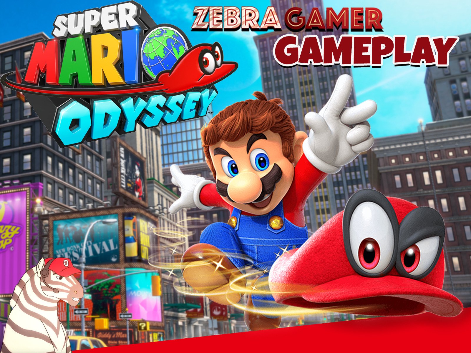 Super Mario Odyssey Gameplay on Amazon Prime Video UK