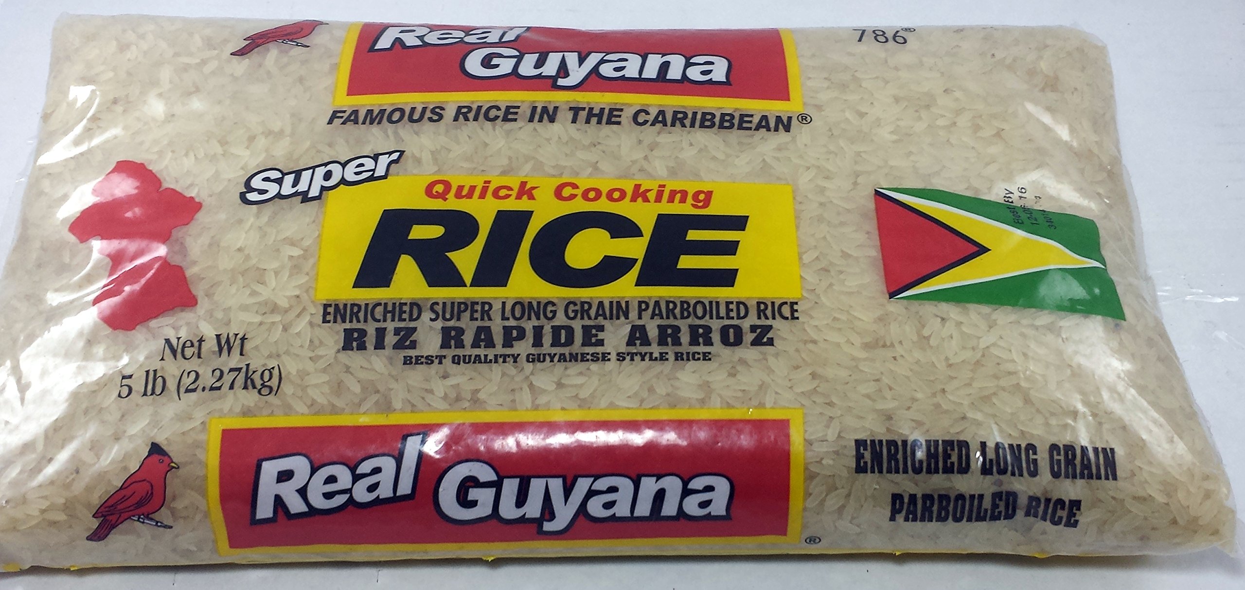 Brown parboiled rice real guyana 5lb 0081910506707 Buy new and used