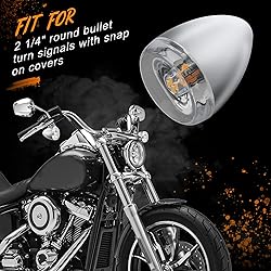 QUASCO Clear Turn Signal Lens Cover 2 Inch Lenses