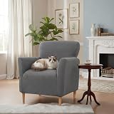 LiveGo Stretch Banquet Armchair Slipcover Dark Gray