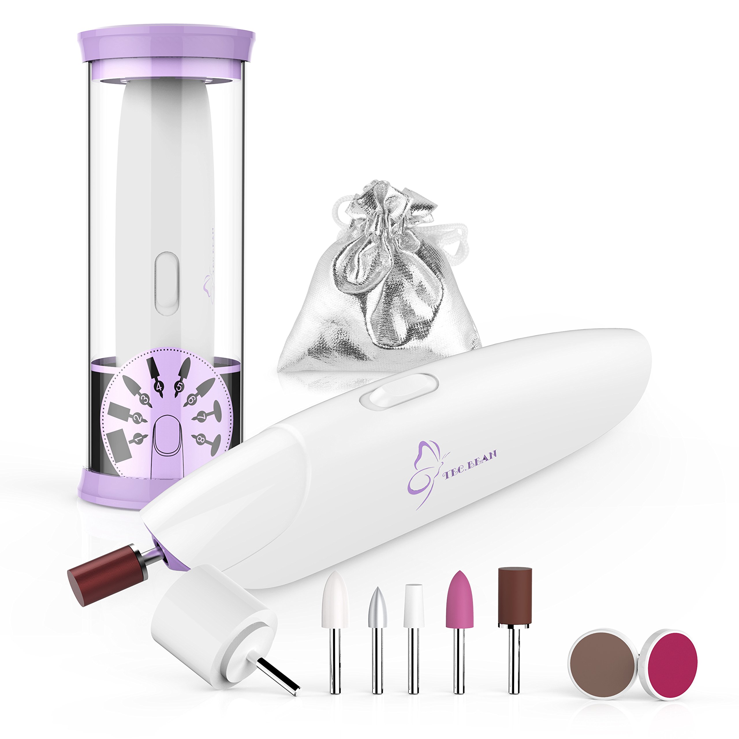 Electric Manicure and Pedicure Set, 8in1 Nail Care system Nail Drill