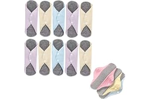 Reusable Leakproof Graphene Absorbent Pad,Washable Leakproof Personal Care Pads with Honeycomb Absorbent Layers,Leak-Proof In