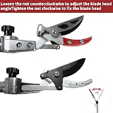GARTOL Tree Pruner 110cm-166cm Telescopic Loppers, Lightweight & Strong view 4