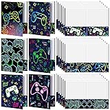 Kosiz 12 Pcs 9x12 Boy Video Game 2 Pocket