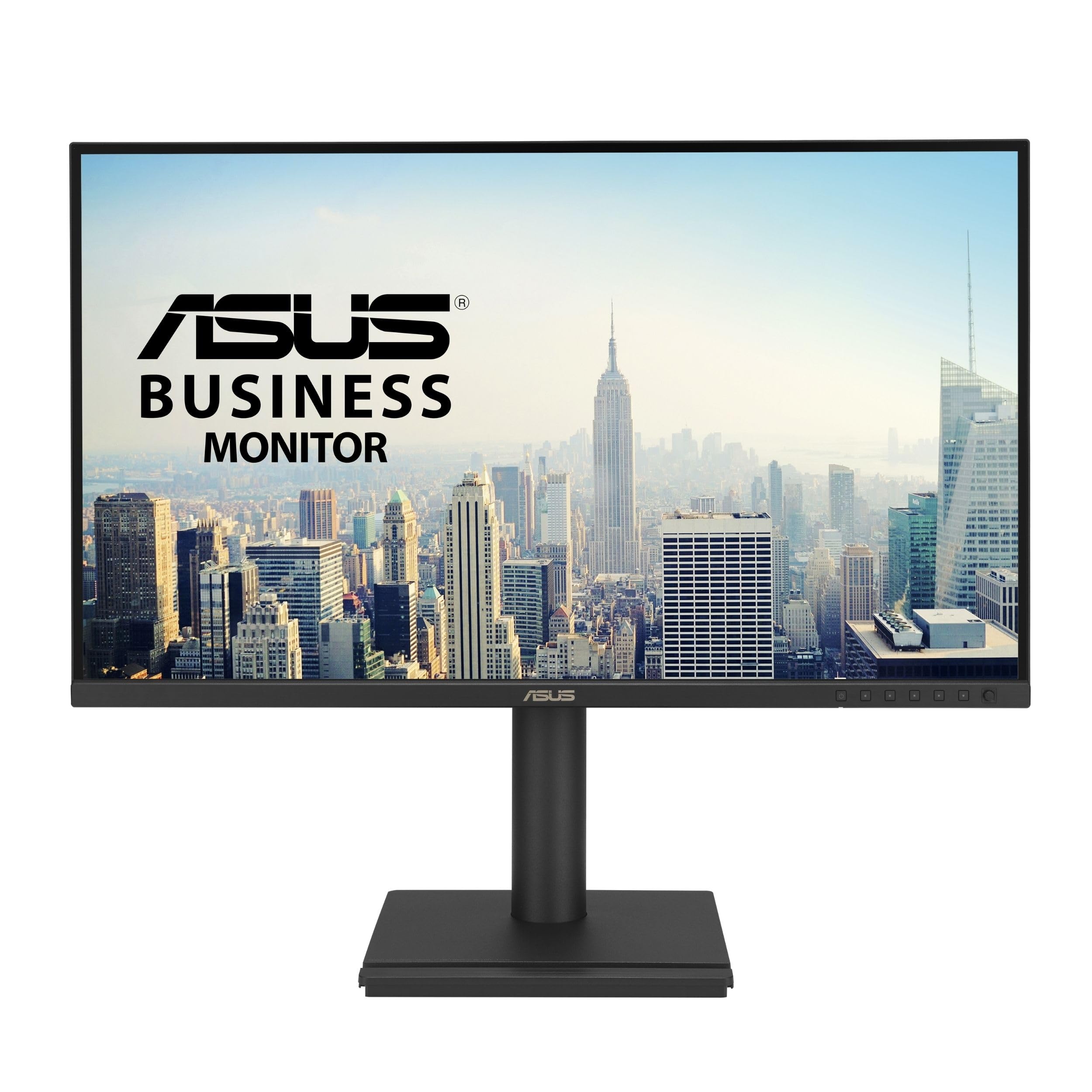 ASUS 27" 1440P Business Monitor (BE27AQG) - QHD (2560x1440), IPS, 120Hz, Ergonomic Design, Speakers, Height Adjustable, Power Sync, Eye Care, VESA Wall Mountable, 3 yr Warranty TAA Compliant Image