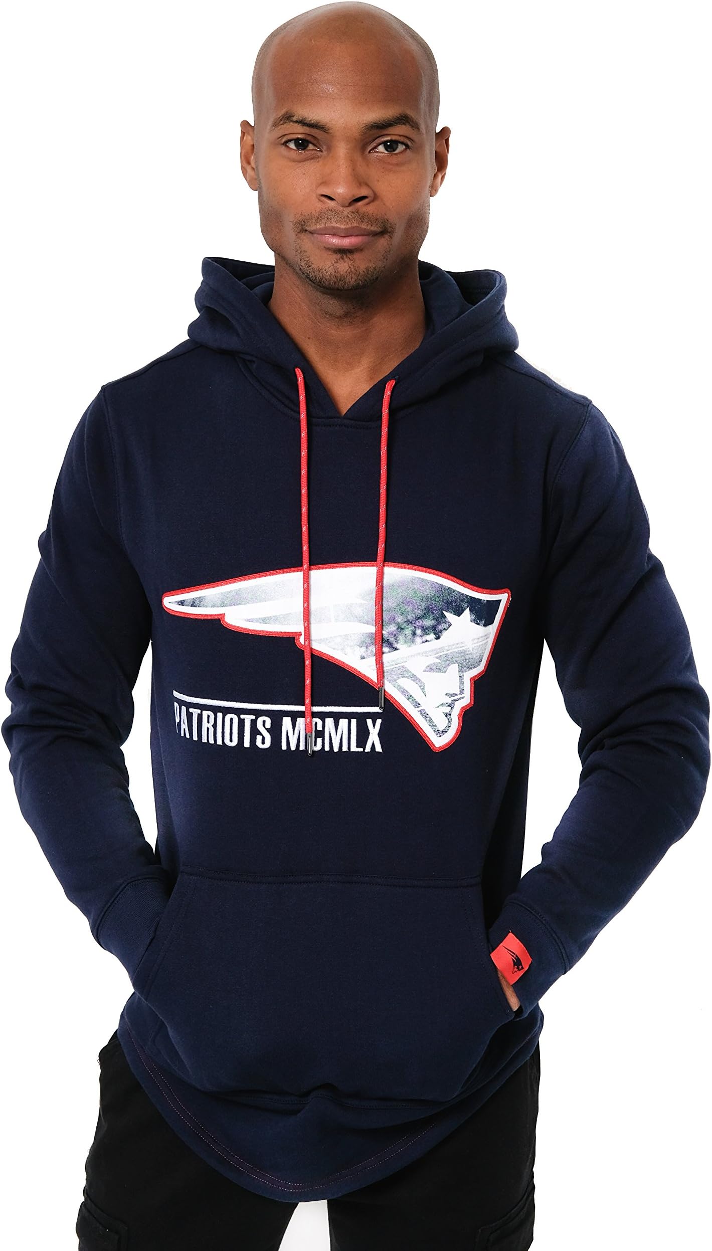 NFL Men's Embroidered Fleece Pullover Hoodie