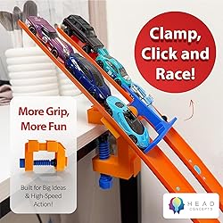 Track Clamp Set for Hot Wheels Track Sets