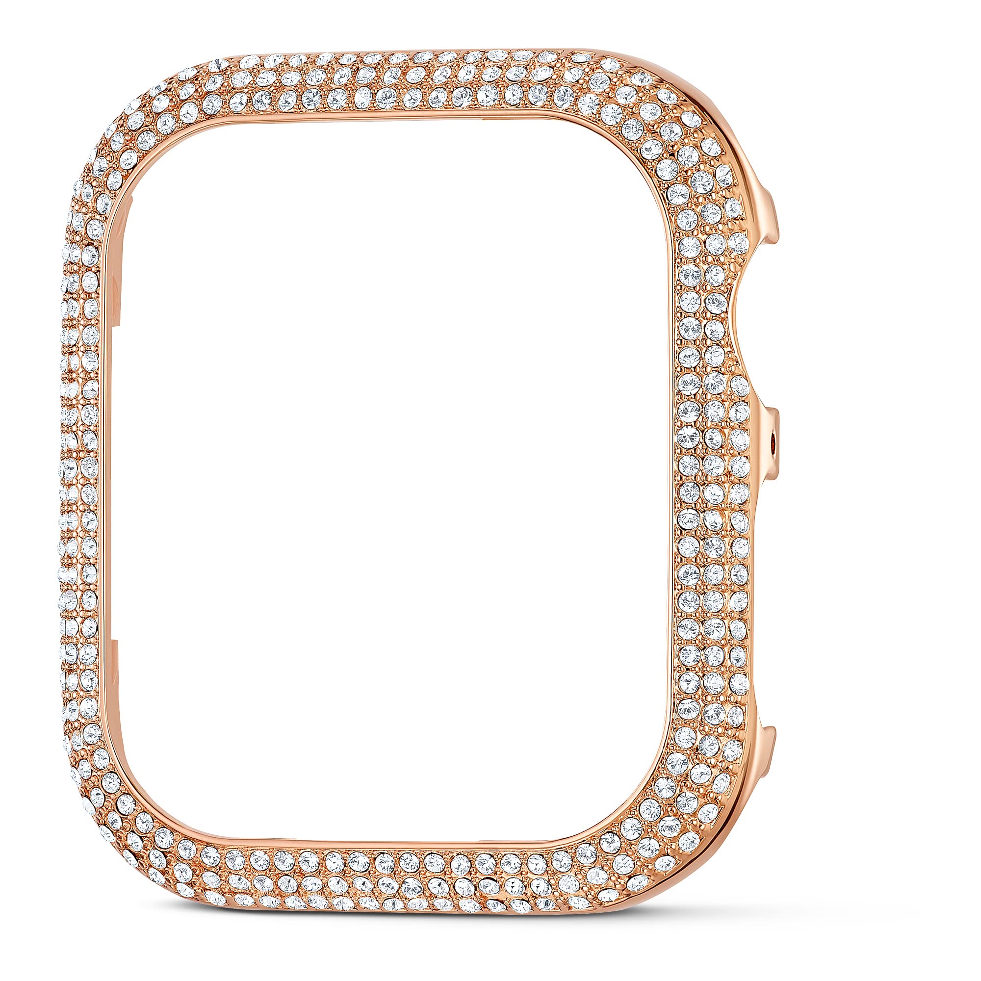 Swarovski Sparkling Smartwatch Case Compatible with Apple Watch Series 4 and 5, 40mm, Rose-Gold Tone