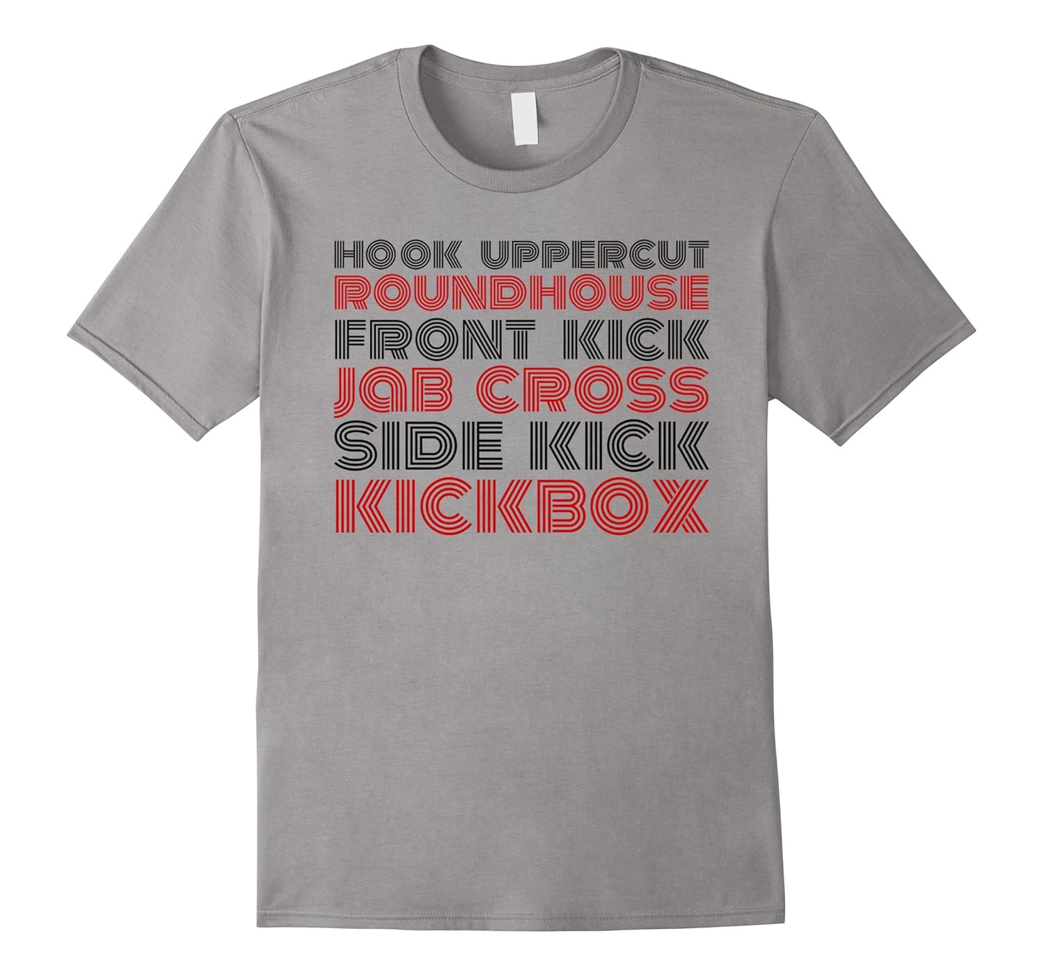 Kicks and Punches Kickboxer T-Shirt | Kickboxing Shirt-FL