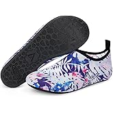 ANLUKE Water Shoes Barefoot Aqua Yoga Socks Quick-Dry Beach Swim Surf Shoes for Women Men