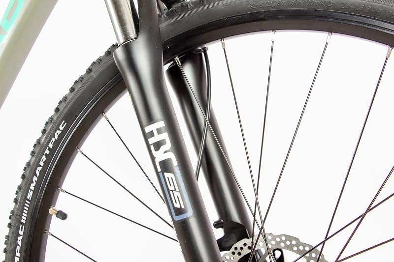 I-Peak 2.0 Joy Crossbike, da donna, grigio opaco, menta, 54