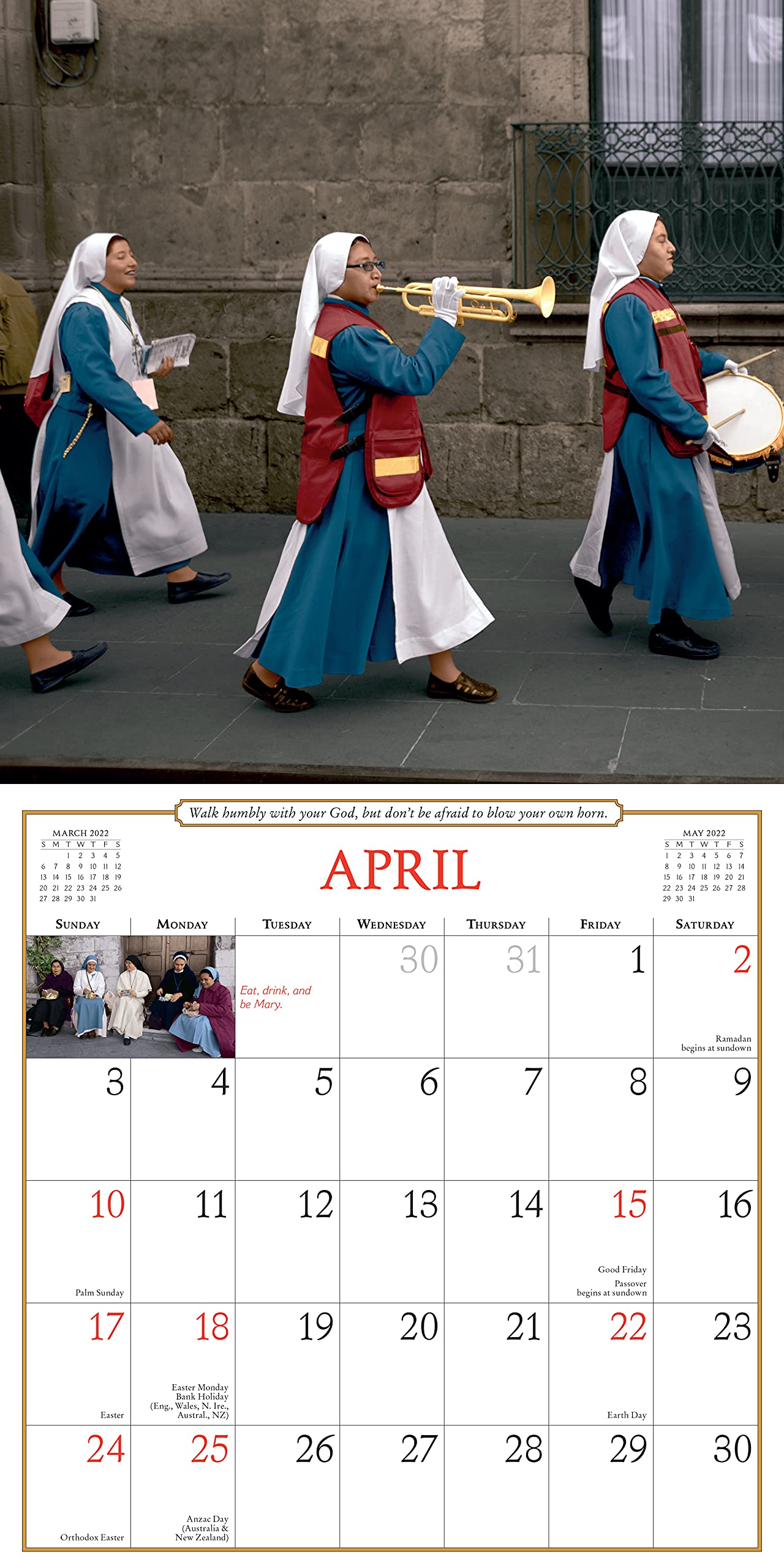 Nuns Having Fun 2022 Calendar Nuns Having Fun Wall Calendar 2022: Kelly, Maureen, Stone, Jeffrey:  9781523512799: Amazon.com: Books