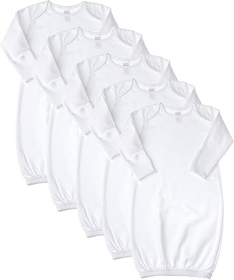 white newborn sleeper