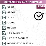 The Labsales Company 10x Sterilin Urine Specimen Pots 60ml with Lid Labels view 4