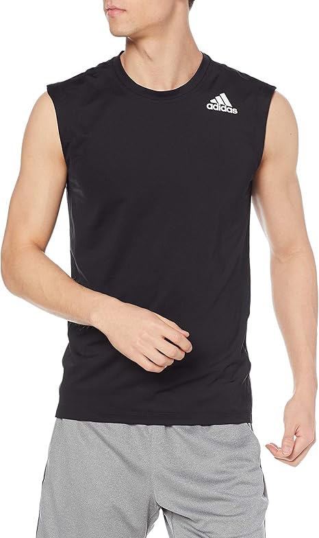 Amazon アディダス Tシャツ テックフィット ノースリーブ フィッティドtシャツ メンズ フィットネス トレーニング シャツ 通販