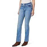 WallFlower Luscious Curvy Bootcut Jeans for Women, Mid-Rise Insta Stretch Denim, Size-Inclusive Juniors Jeans, Sizes 0 to 24