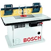 BOSCH RA1171 25-1/2 in. x 15-7/8 in. Benchtop Laminated MDF Top Cabinet Style Router Table with 2 Dust Collection Ports
