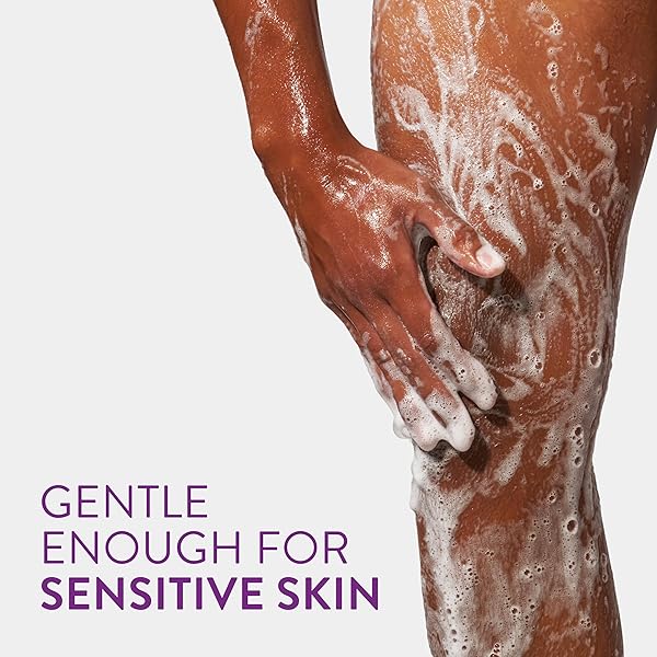 NATIVE BODY WASH CONTAINS NATURALLY DERIVED INGREDIENTS | FOR WOMEN & MEN, SULFATE, PARABEN, & DYE FREE LEAVING SKIN SOFT AND HYDRATED | LAVENDER & ROSE 18 OZ
