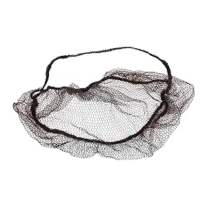 Royal Dark Brown Nylon Honeycomb Beard Protector, Latex Free, Package of 100
