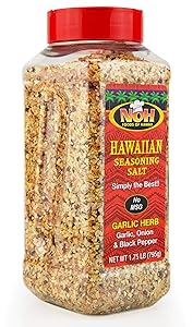 NOH Foods of Hawaii Garlic Herb Seasoning Salt, 28 Ounce (Pack of 6)