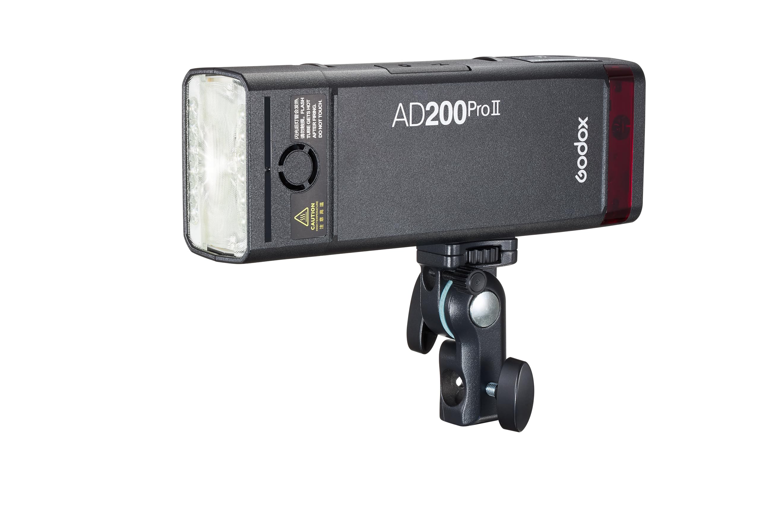 Godox AD200Pro Godox AD200 PRO II Outdoor Speedlite 200ws TTL HSS 1/8000s 2.4G Pocket Flash Strobe Monolight, Li-on Battery, 0.01-1.8s Recycling, 500 Full Power Flashes, Bare Bulb Head
