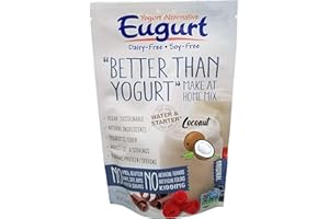 EUGURT "Better Than Yogurt" Make At Home Mix (Dairy and Soy Free!) (Coconut, 1-Pack)