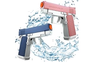 ABIFNY Water Guns 2 Pack Mini Squirt Guns for Kids, Mini Water Blaster Soaker for Boys Girls Summer Outdoor Swimming Pool Toys