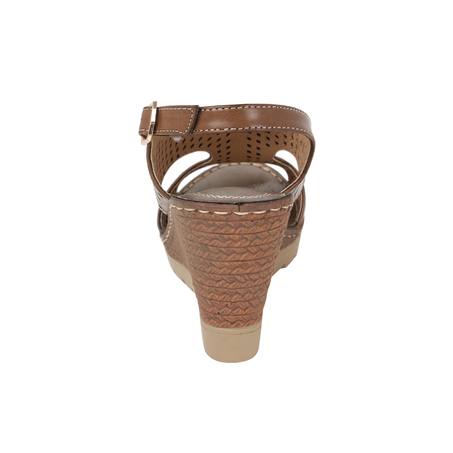 catwalk brown heeled sandals