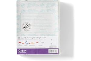 Crafter's Companion EZMOUNT02-10Mount Lot de 10 coussins de montage électrostatiques, 21,6 x 27,9 cm