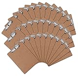 Clipboards, PANDRI 36 Pack Hardboard Office