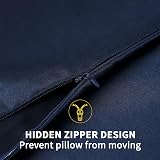 ZIMASILK 100% Mulberry Silk Pillowcase 19 Momme 6A Navy 50x75 cm view 7