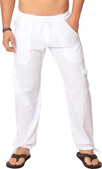 amazon white cargo pants
